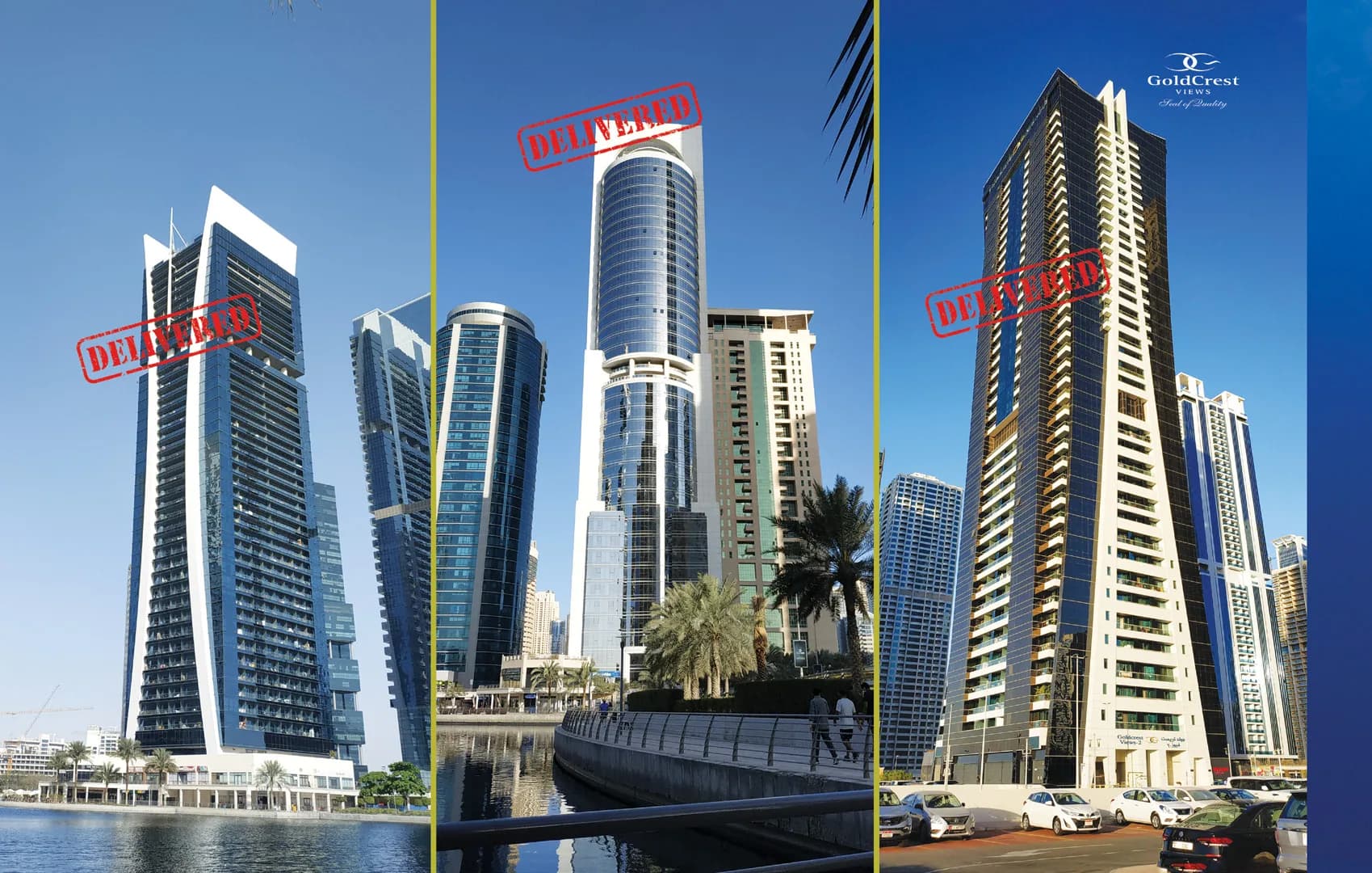Delivered Giga Group high-rise development shown in project material