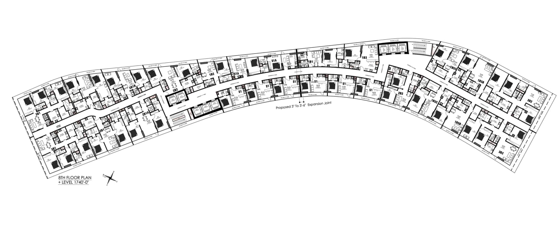 Apartment floor plan used during a booking verification checklist