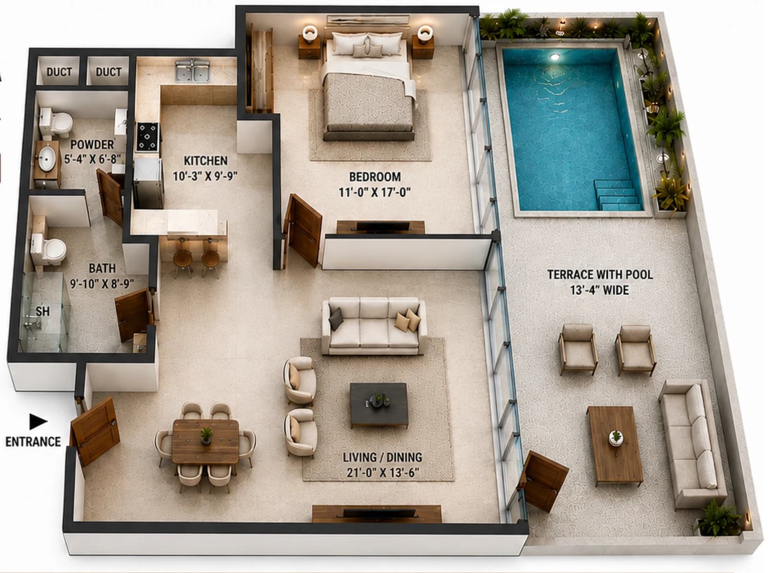 Goldcrest Breeze TP07A floor plan