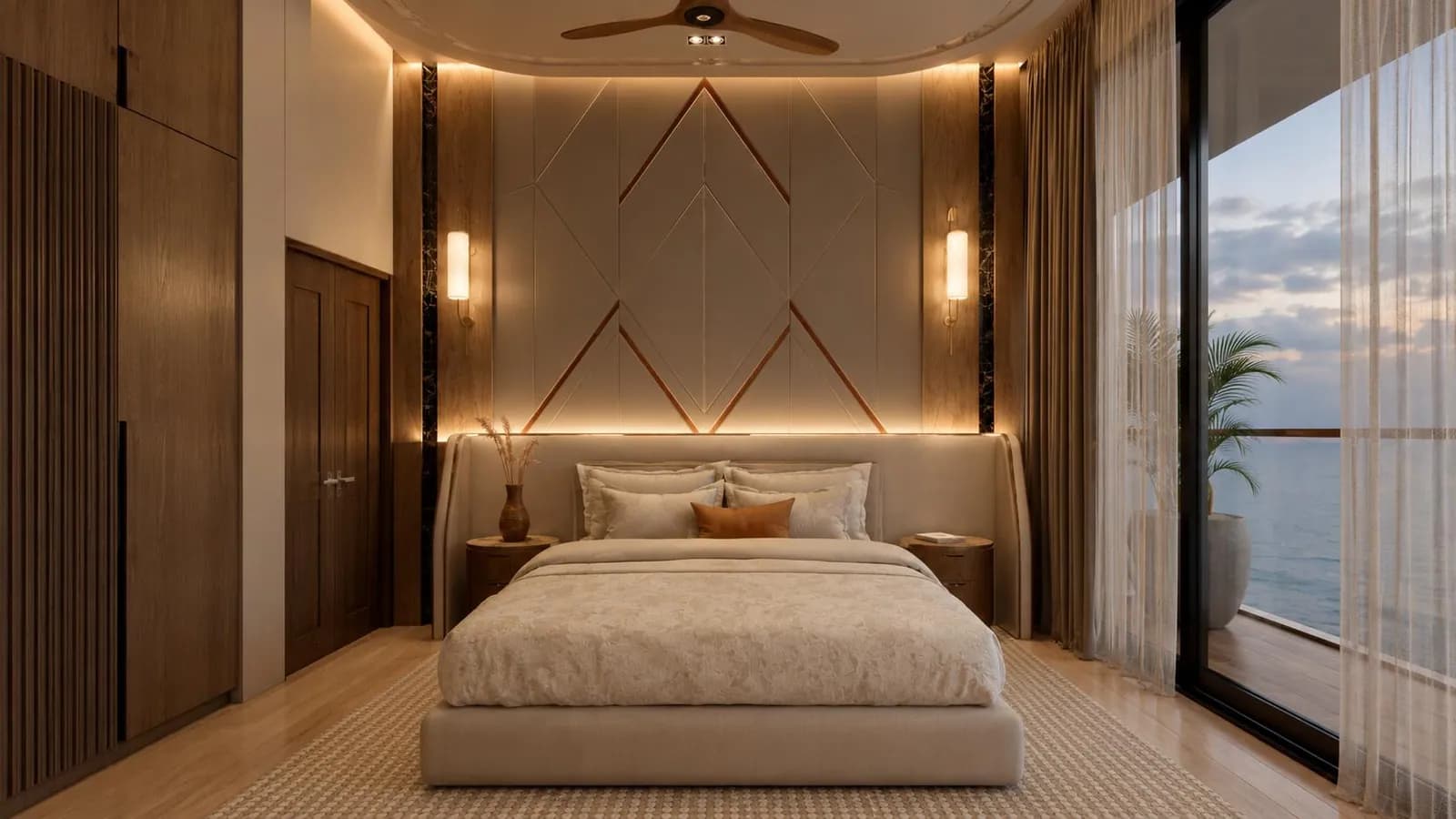 1B3 — Master Bedroom — Goldcrest Breeze 1B3 (developer's render)