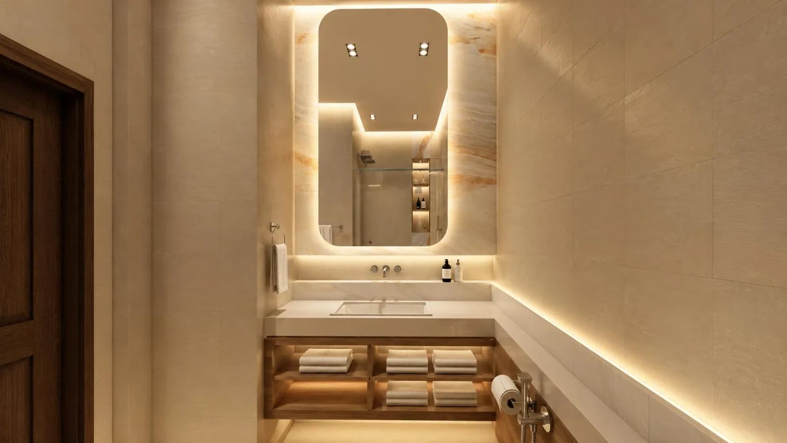 1B3 — Bathroom — Goldcrest Breeze 1B3 (developer's render)
