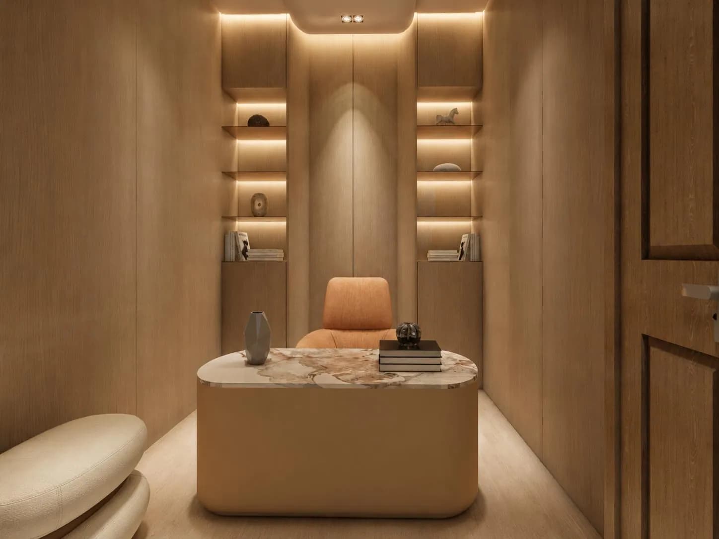 2B1A — Dressing Room — Goldcrest Breeze 2B1A (developer's render)
