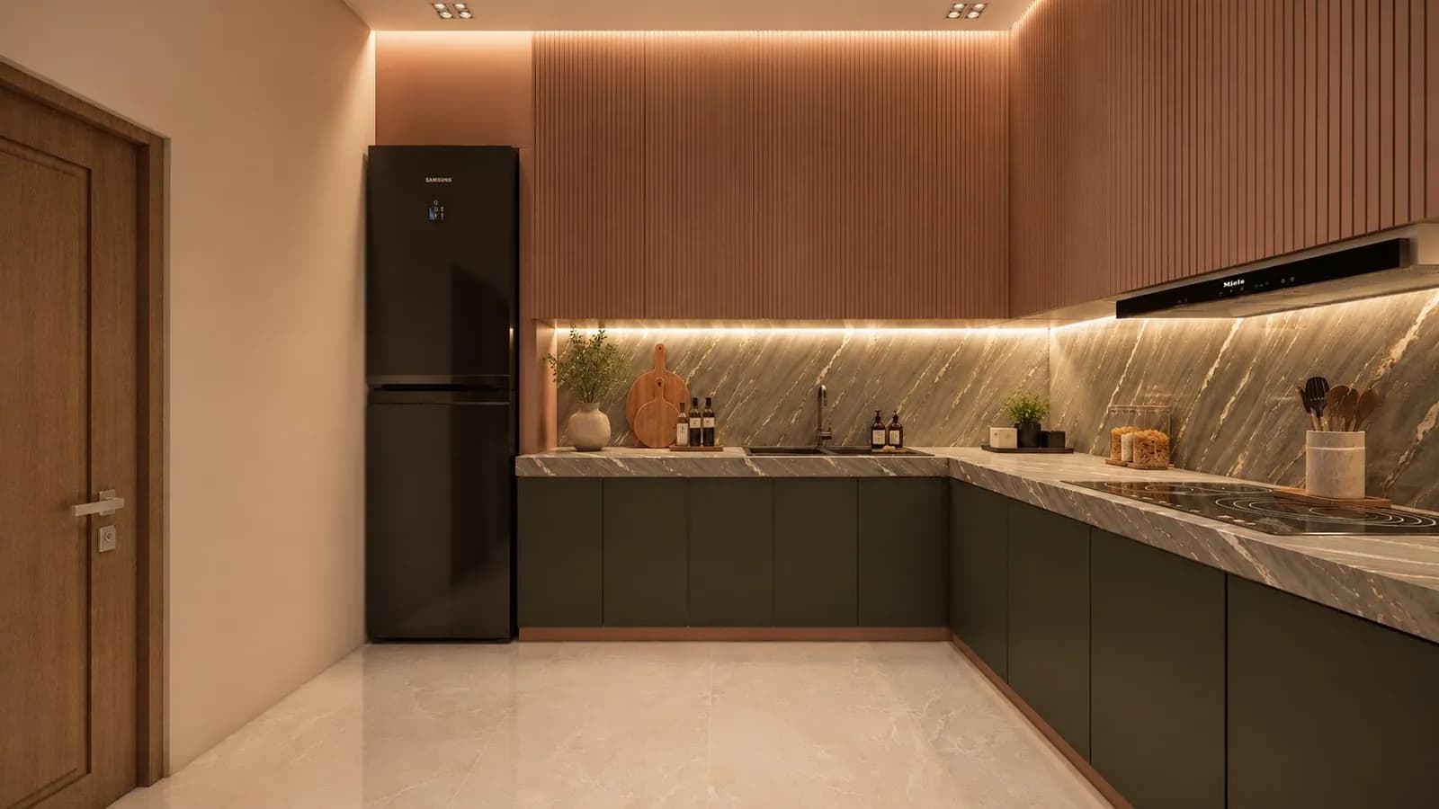 2B2 — Kitchen — Goldcrest Breeze 2B2 (developer's render)