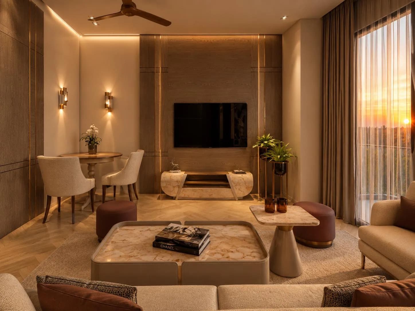 2B3 — Living — Goldcrest Breeze 2B3 (developer's render)