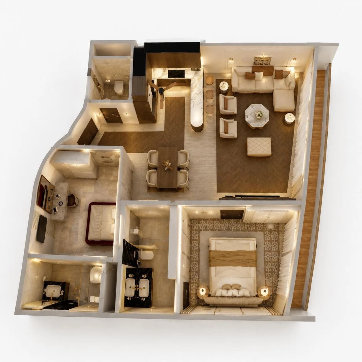 Goldcrest Breeze 2B5 floor plan