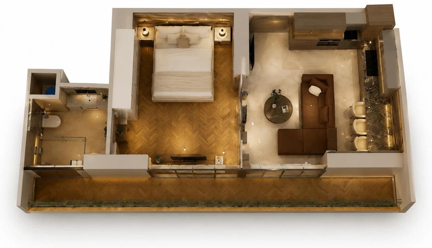 Goldcrest Breeze S1A floor plan