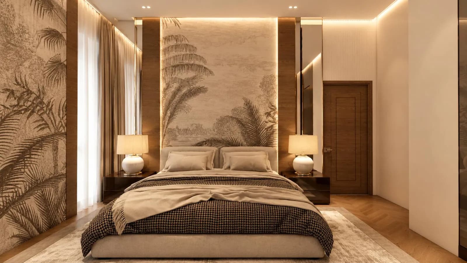 1B1 — Master Bedroom — Goldcrest Breeze 1B1 (developer's render)