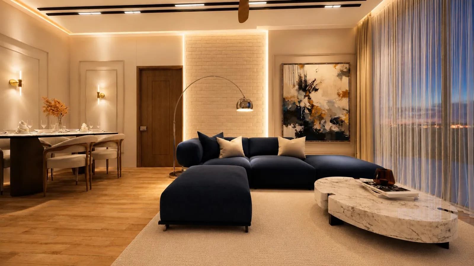 2B1 — Living — Goldcrest Breeze 2B1 (developer's render)