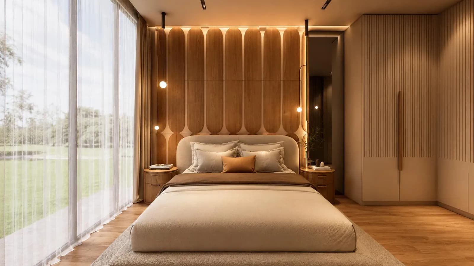 2B1 — Master Bedroom — Goldcrest Breeze 2B1 (developer's render)
