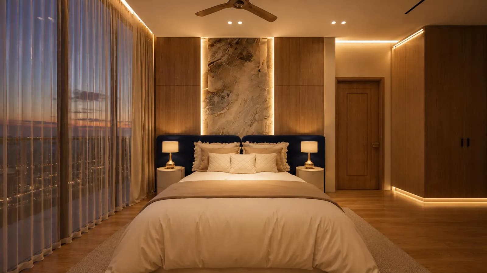 2B1 — Second Bedroom — Goldcrest Breeze 2B1 (developer's render)