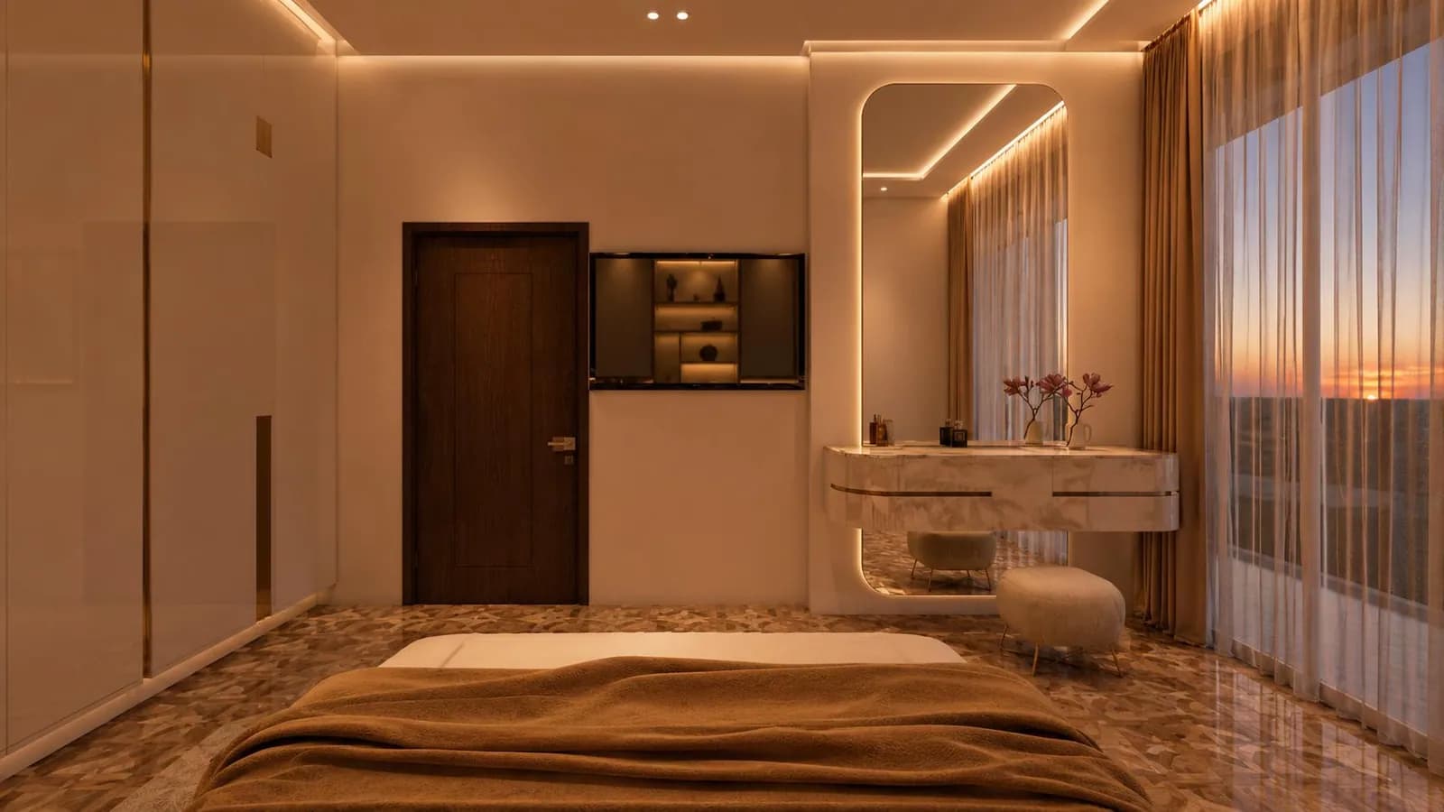 2B5 — Master Bedroom — Goldcrest Breeze 2B5 (developer's render)
