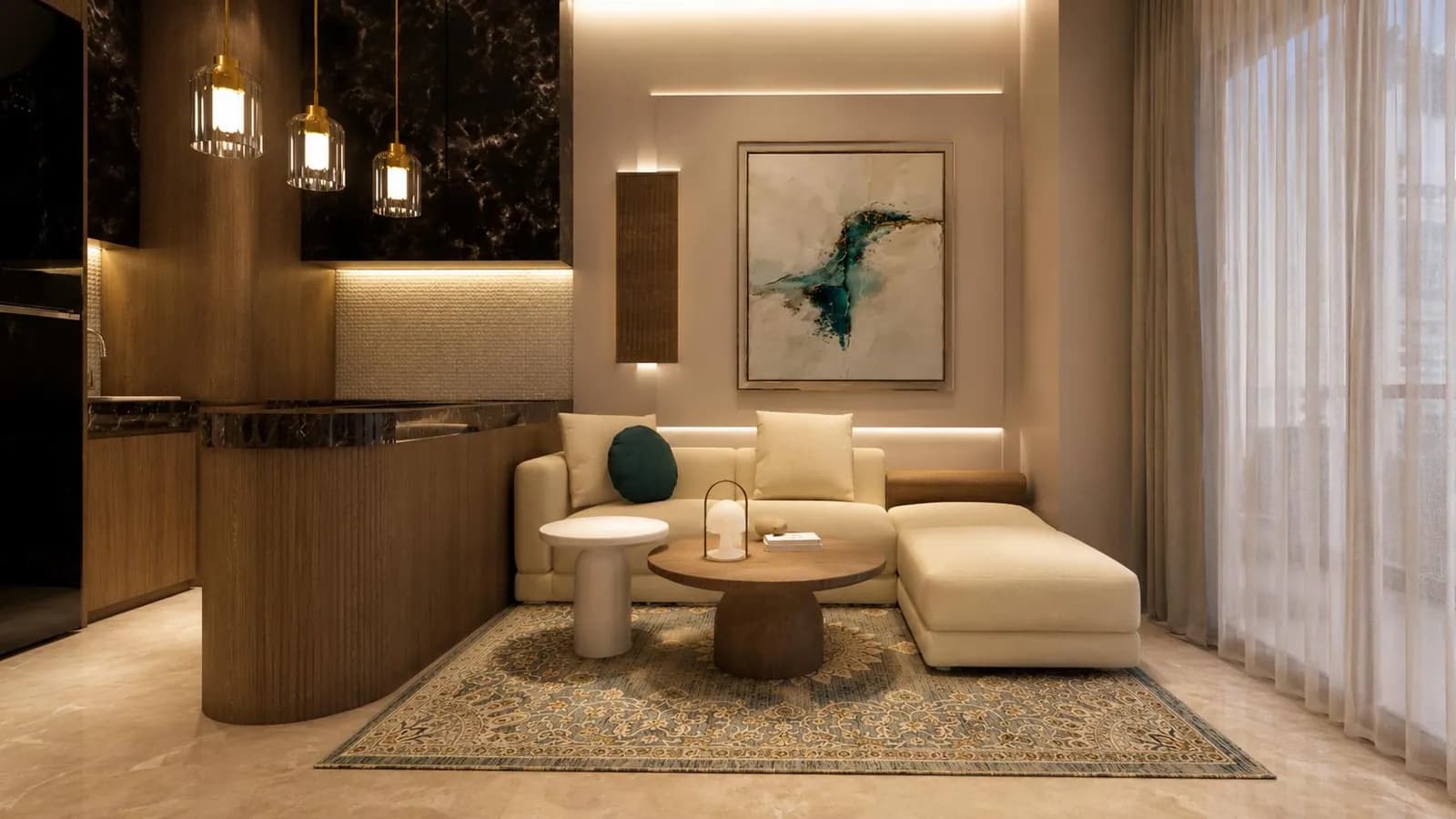 S1 — Living — Goldcrest Breeze S1 (developer's render)
