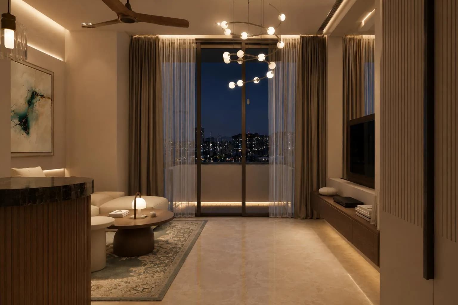 S1 — Living, another view — Goldcrest Breeze S1 (developer's render)