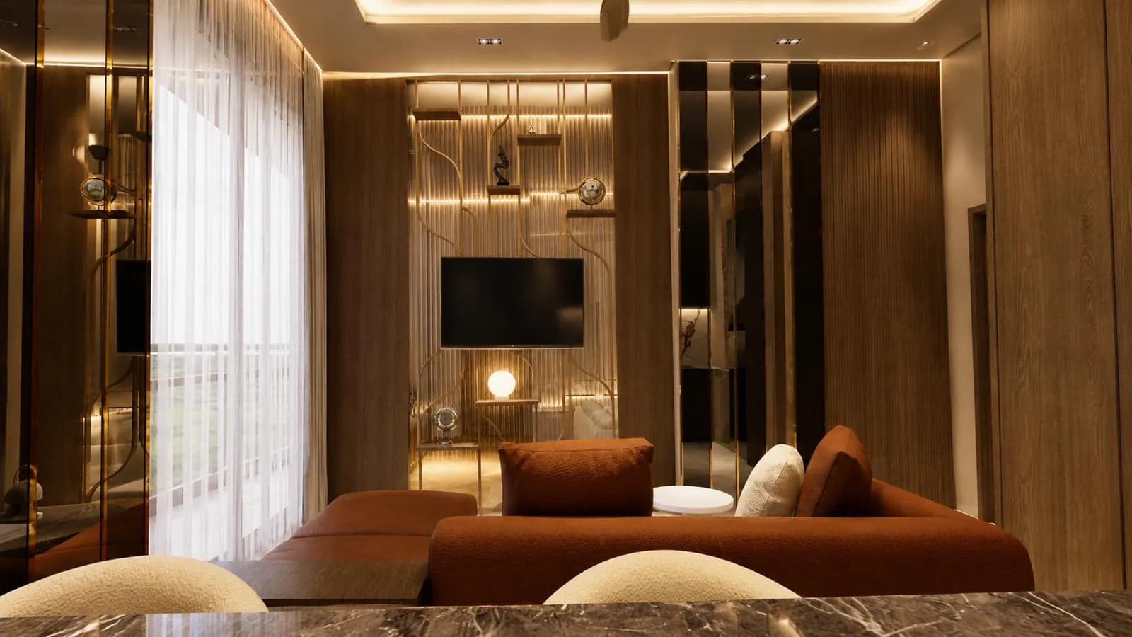 S1A — Living, another view — Goldcrest Breeze S1A (developer's render)